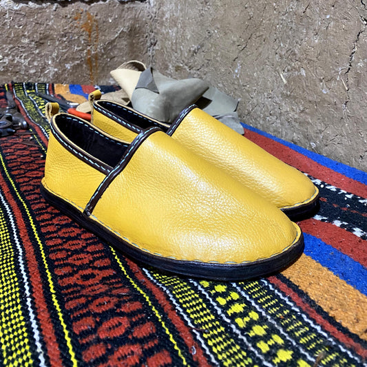 Custom Handmade Leather Shoes – Spirited Design, Leather Shoes, Berber Leather Shoes